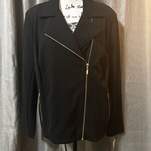 Bar lll Women's Black Zipper Jacket